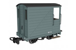 990803 All Purpose Wagon with single veranda, Brake Van OO9 Scale